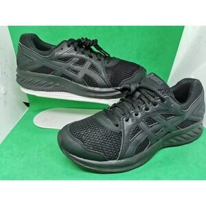 Asics Jolt 2 Athletic Running Men's Shoes 1011A167  Black Black Lace Up Size 8.5